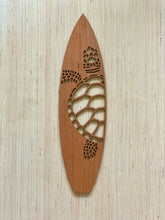 Load image into Gallery viewer, Hawaiian Style Surfboards | Sea Turtle | Hibiscus Flower | Pineapple Decor | Beach Decor | Surfboard
