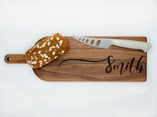 Load image into Gallery viewer, Solid Walnut | Personalized | Charcuterie Board | Free Shipping
