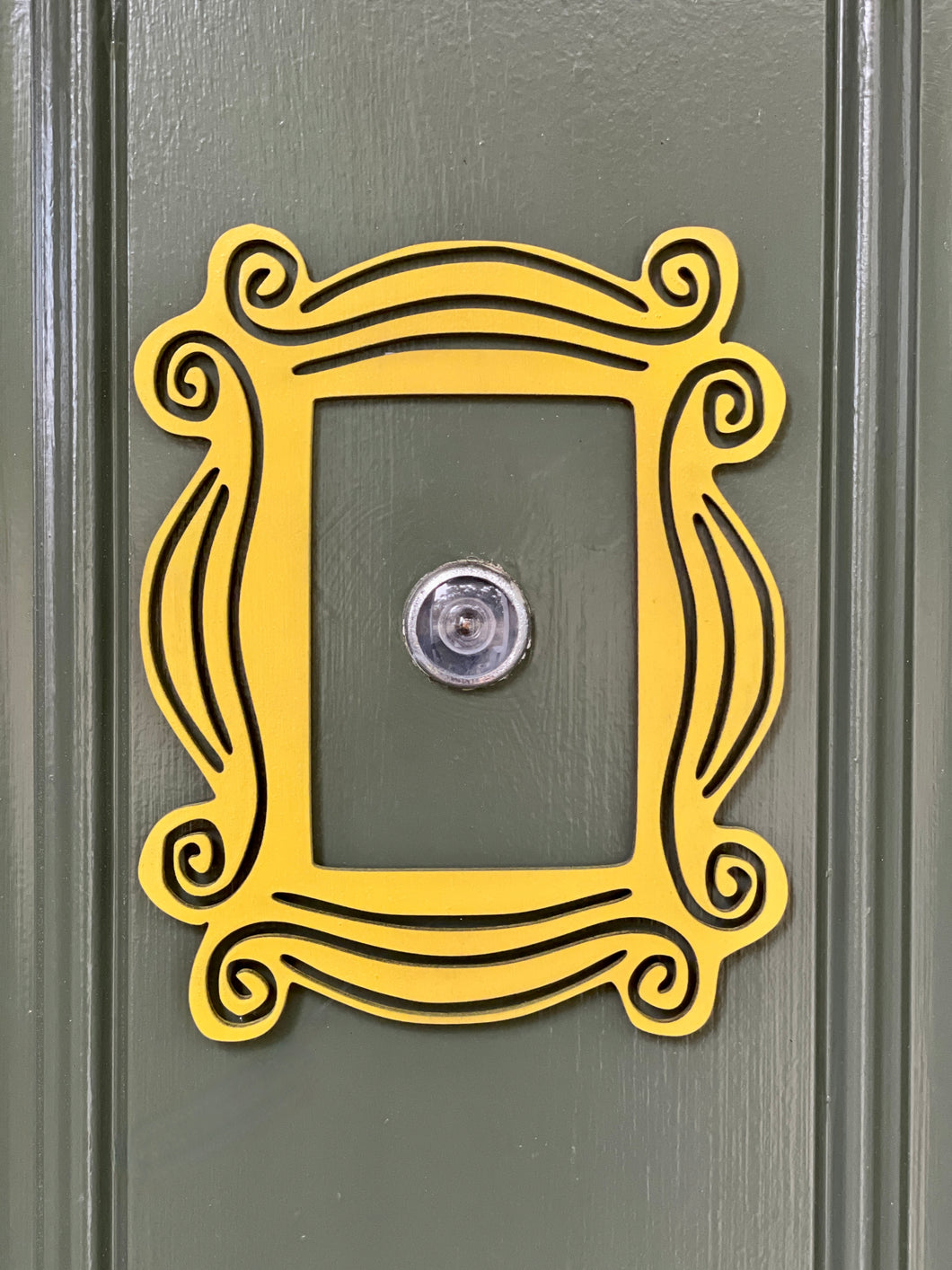 Friends TV Show Door Peep Hole | Door Frame | Door Lens | Door | Friends Door Frame | Friends Themed Gift | Friends Fan